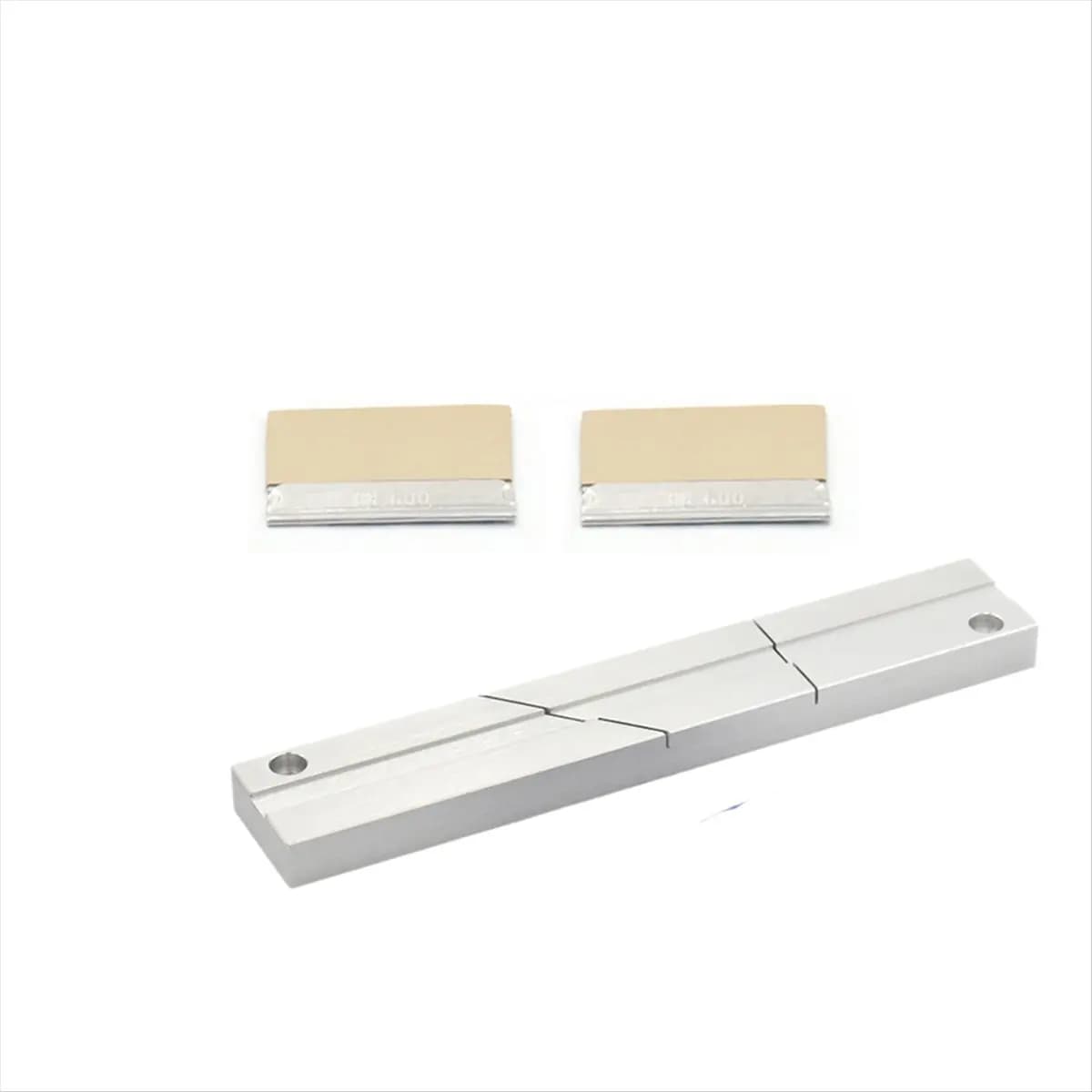 M85K 10In Tape Splicing Set Splicing Block with Leader Tape and 2 Cutting Blades, Repairs Broken Tape for Revoxsonido Red