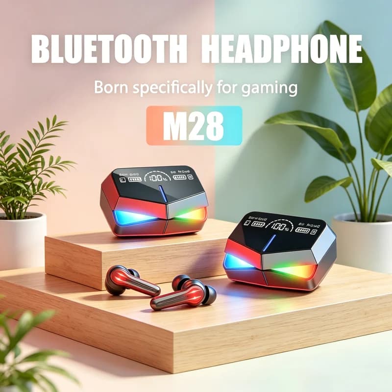 Original Wireless Headphones Bluetooth 5.3 Earphones sport Earbuds Headset With Mic Charging box Headphones apply to smartphones