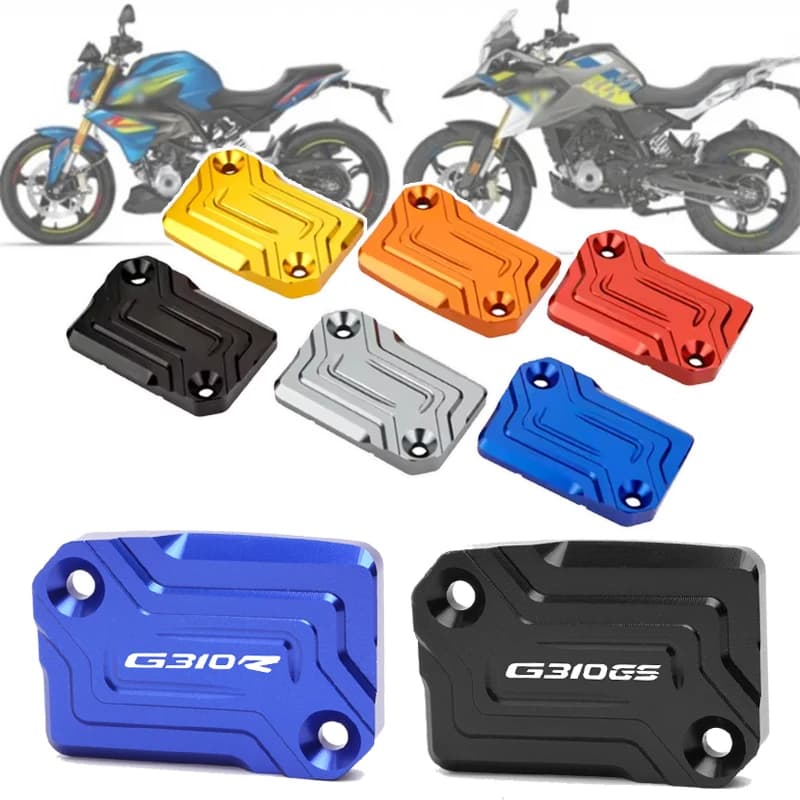 2026 Laser engraving For BMW G310R G310GS 2017-2025 2024 2023 Motorcycle CNC Front Brake Fluid Reservoir Cap Cylinder Cover