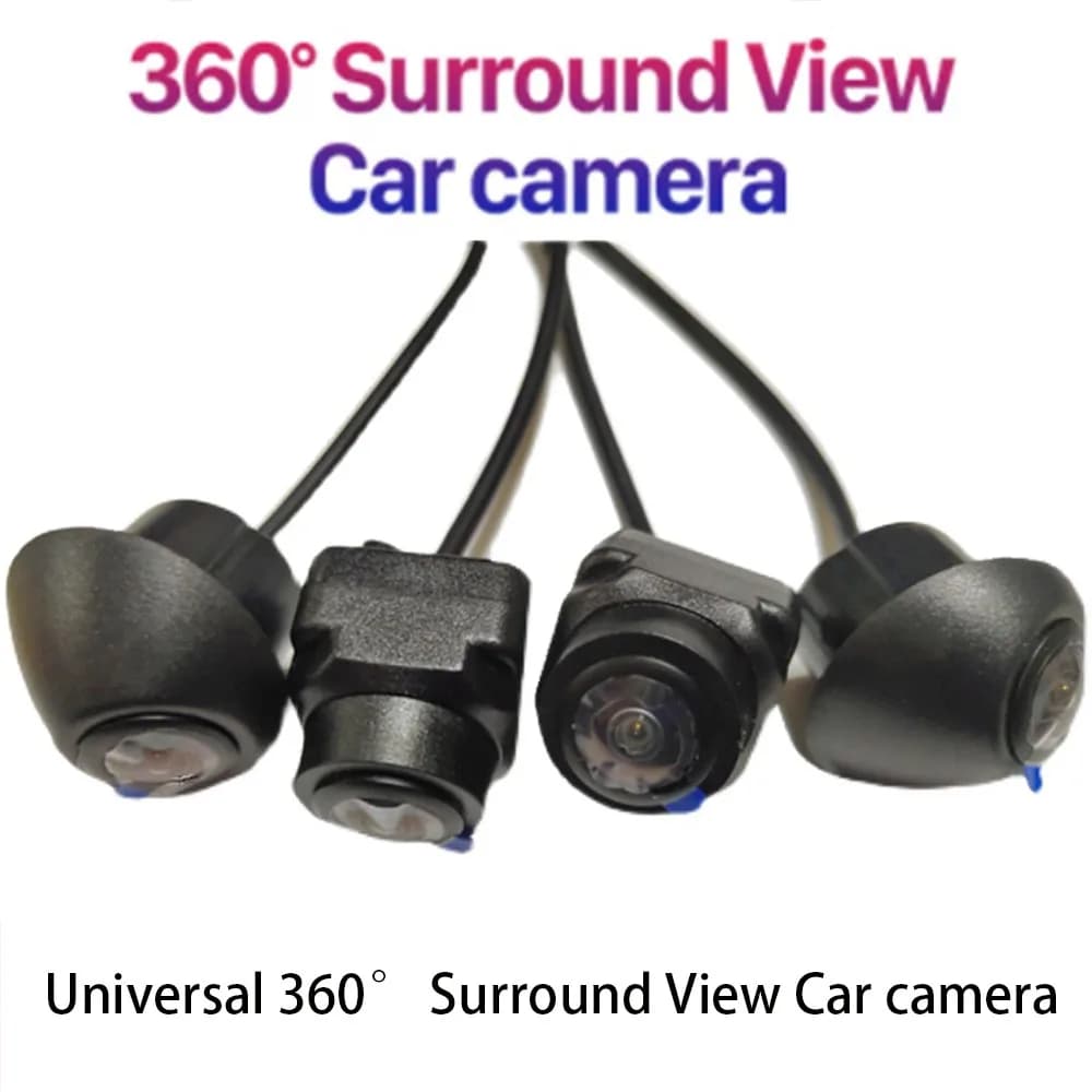 Sony WDR1080P car camera with Android screen, 360° viewing system, 4 channel DVR, integrated Android accessories.