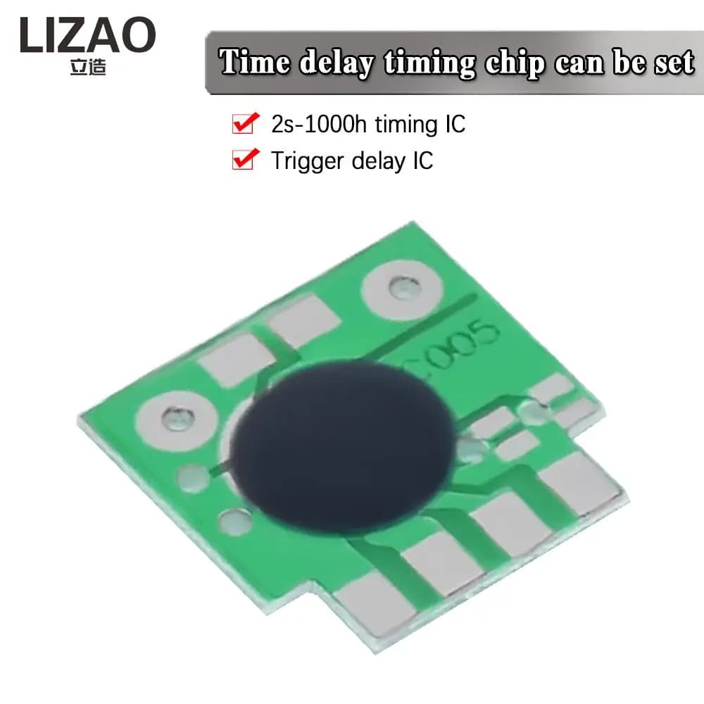 LIZAO 10Pcs ritardo multifunzione Trigger Timing Chip Module Timer IC Timing 2s - 1000h