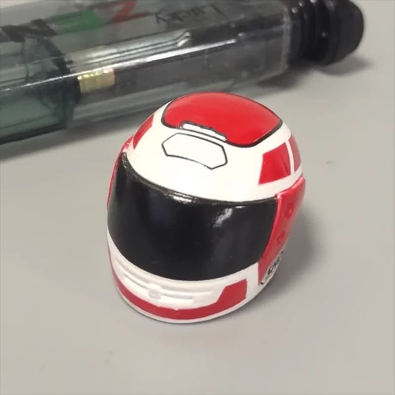 1/12 scala soldato Mini moto casco da corsa modello 6 pollici bambola mobile scena accessori collezione Display regali giocattolo