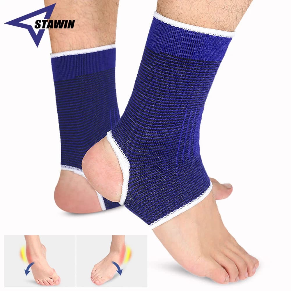 2 pezzi elastico supporto per cavigliera compressione avvolgere protezione del movimento caviglia Sport Fitness Guard Band uomo donna calzino proteggere il piede