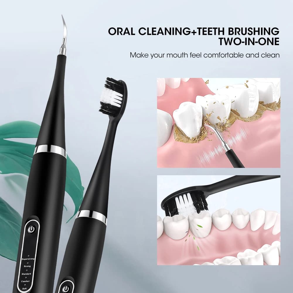 Sonic Electric Dental Cleaning Kit, Tartarus and Macchie Reduces, Tooth Whitening, Oral Care Tools