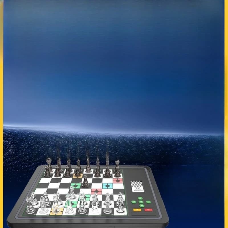 Scacchiera intelligente con protezione per gli occhi, gioco di scacchi automatico con intelligenza artificiale