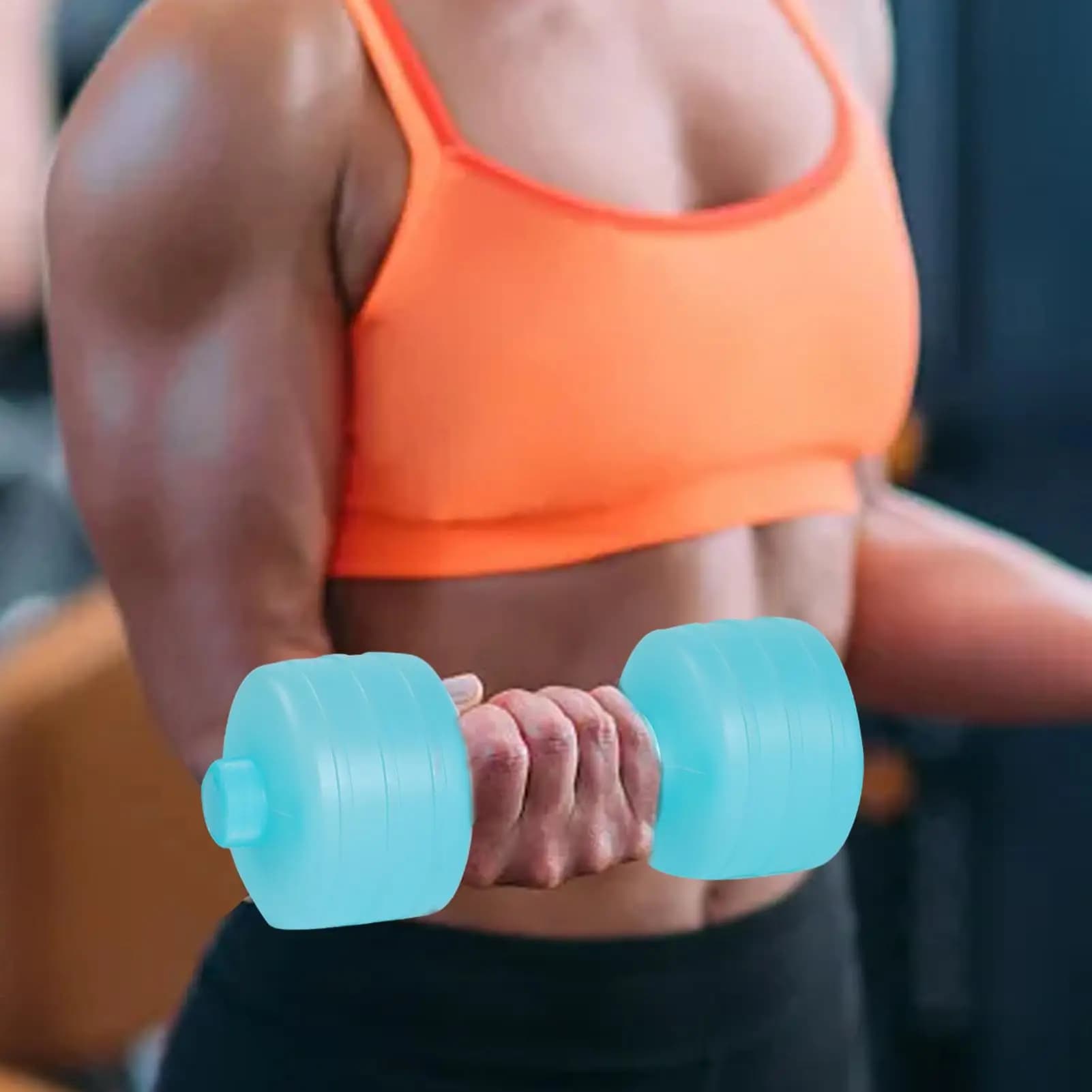 Fitness Dumbbells Water Weight Dumbbells Portable Water Sports Equipment Fitness for Beginner Aqua Aerobics Workouts Aqua