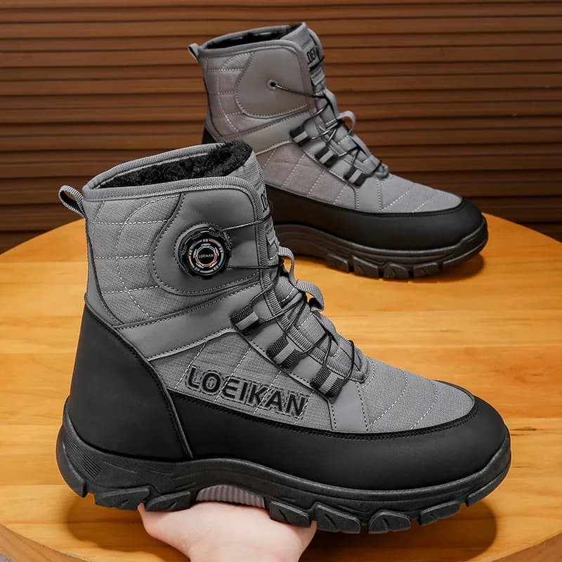 Men's Winter Shoes Casual Men's Footwear Casual Hiking Snow Boots Sneakers Designer Trends Outdoor Fashion Add Cotton Keeping Hot