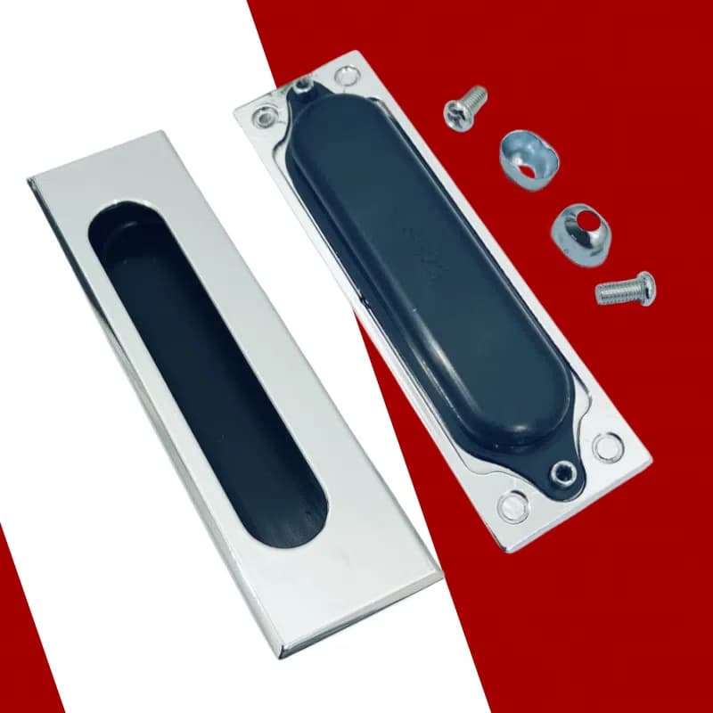 2 PZ LS523 Hardware per mobili di lusso all'ingrosso Maniglia nascosta Maniglia per cassetto per scarpe in lega di zinco Maniglia per mobili in lega di zinco