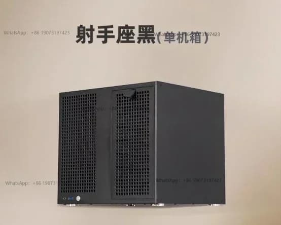 Chassis NAS ATX Sagittario 8 posizioni con alimentatore backplane MATX ad altezza intera PCIe Synology AIO storage UNRAID