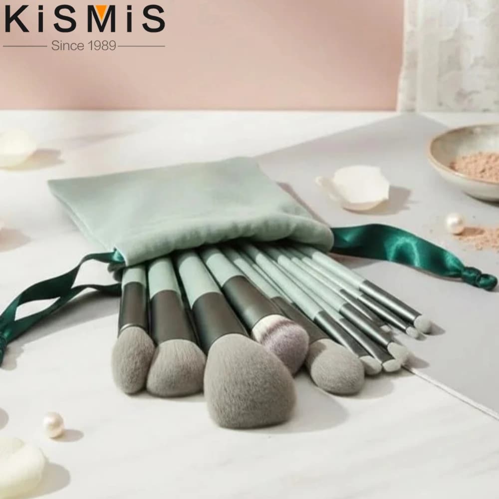 Set Professionale di 13 Pennelli per Trucco, Pennelli per Ombretto, Fondotinta e Cipria, Strumenti di Bellezza per un Make-up Impeccabile
