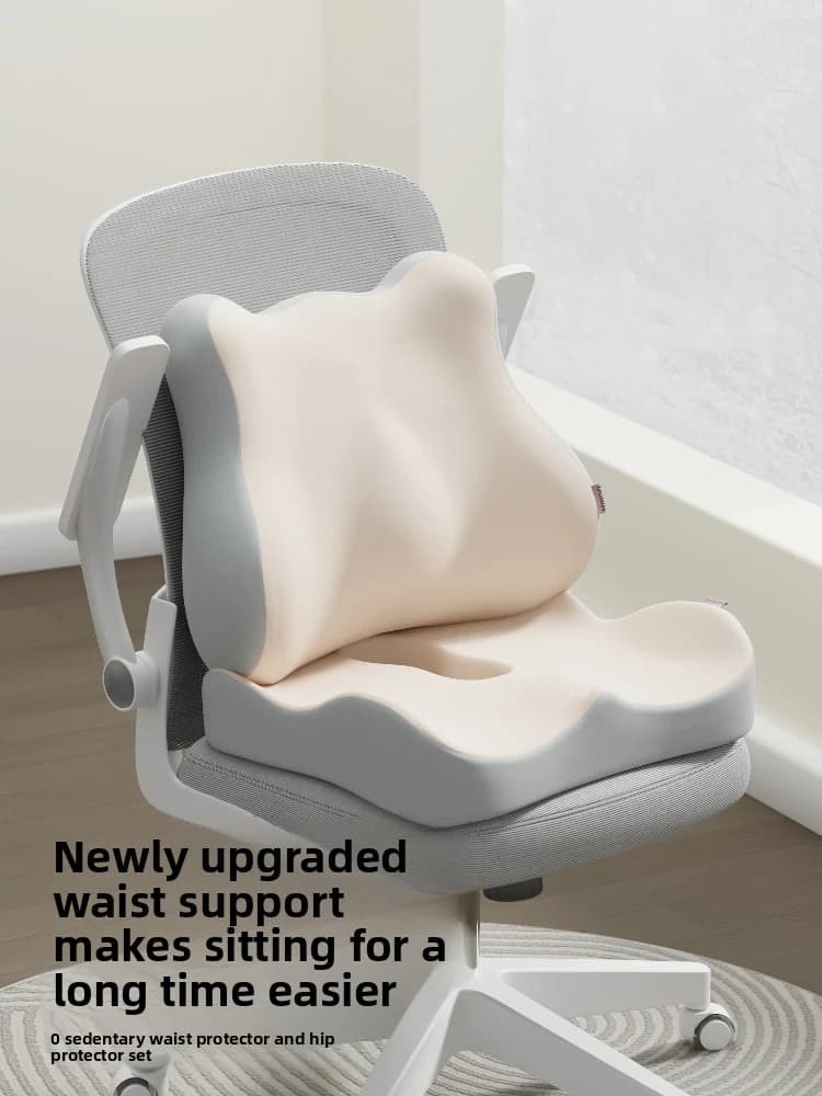Cuscino per sedile in memory foam Cuscino per prostata ortopedico antiscivolo per seggiolino auto per sedia comfort per sollievo dal dolore sciatico del coczo