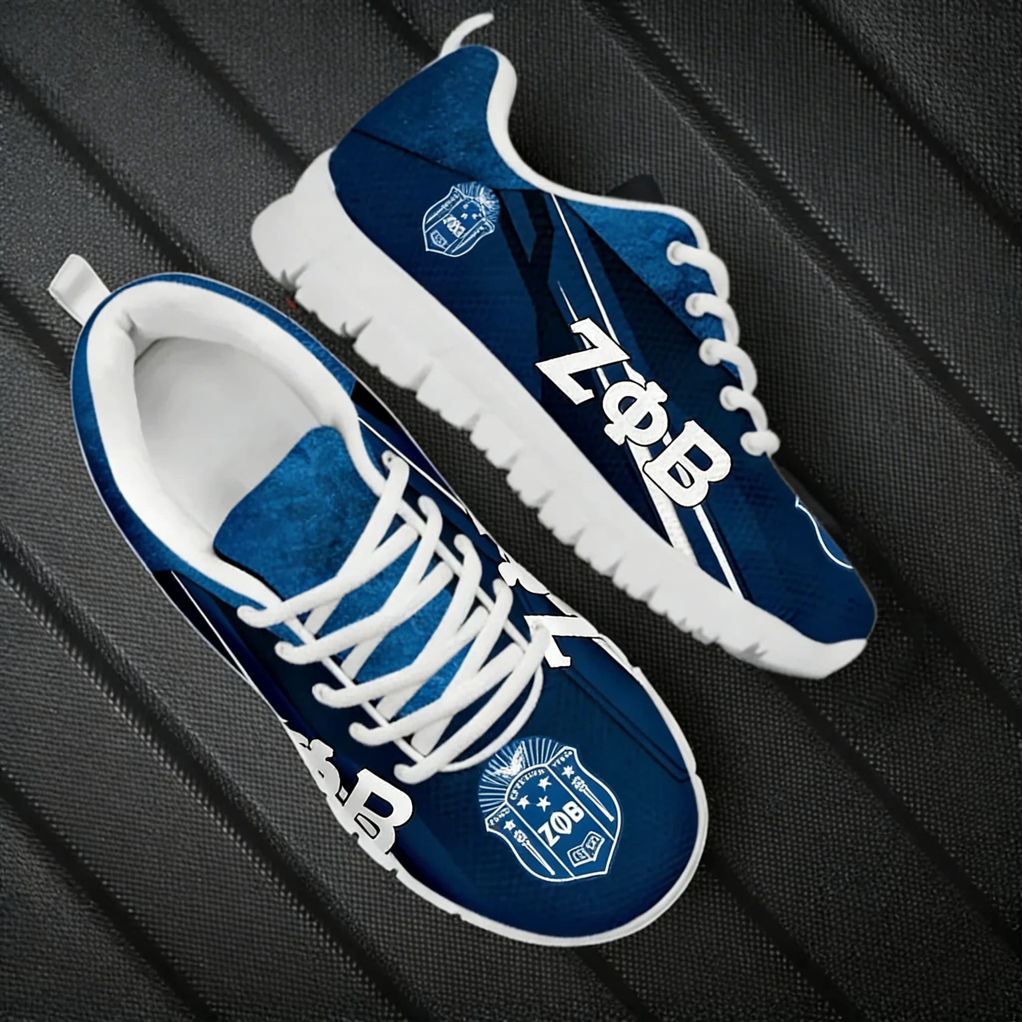 Sneakers da corsa da donna resistenti all'usura, con logo Zeta Phi Beta, scarpe basse da uomo, calzature comode per camminare, Zapatos
