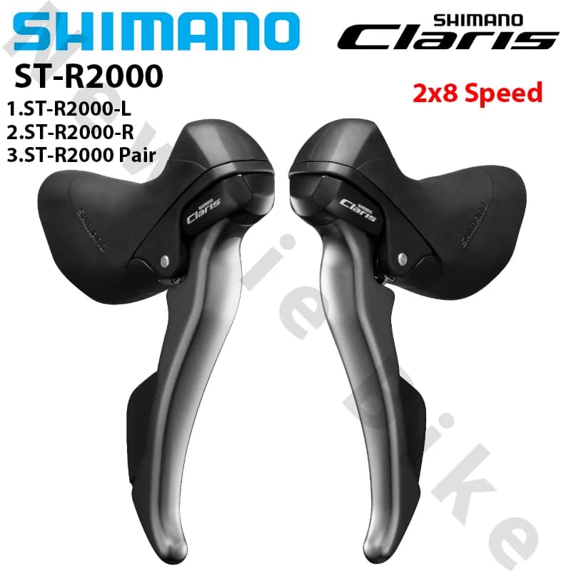 Shimano Claris R2000 ST-R2000 LEVA A DOPPIO CONTROL Cerchione Freno 2x8 Velocità DOPPIO Leve Bici Da Strada Lato Sinistro Lato Destro o Coppia