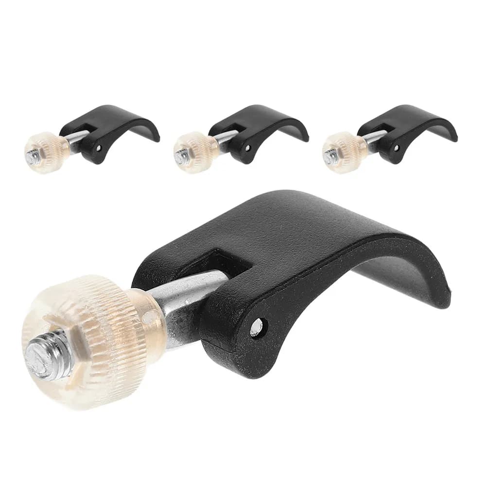 4 Sets for Trekking Sticks, Clips with Climbing Block, Hiking, Camping, Stroller Stick Spare Parts