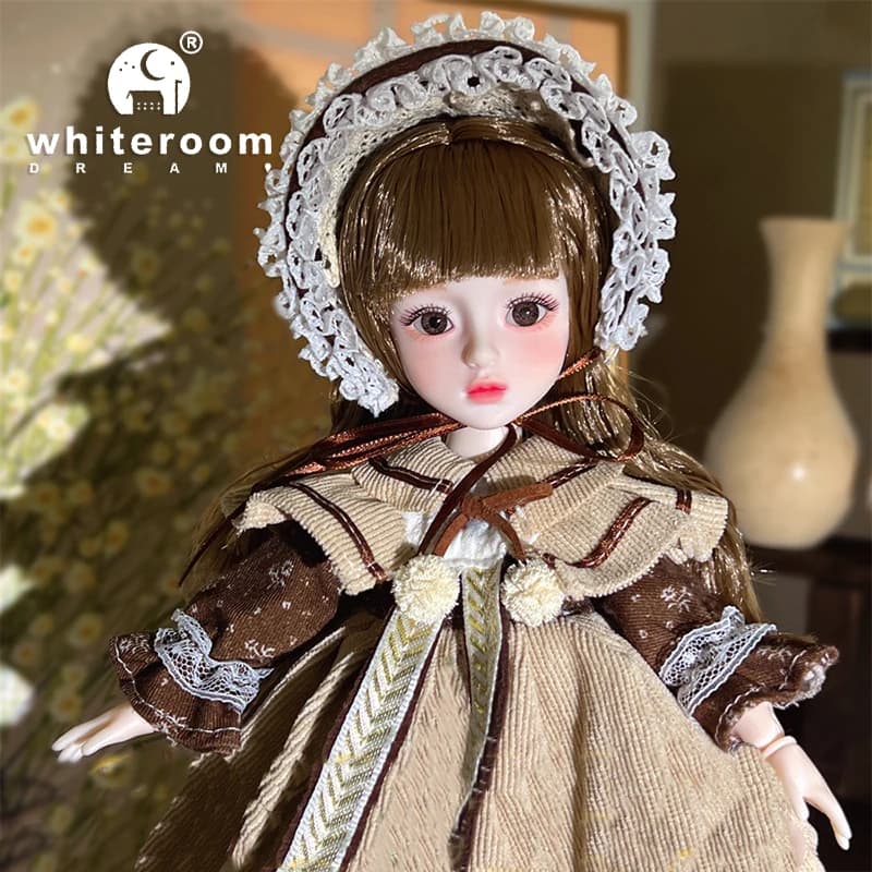 Bambole per ragazze Giocattoli Bambole Bjd Bambola snodabile 1/6 Occhi azzurri stellati 30 cm Lolita Fashion Dress Giocattolo fai da te Regali di compleanno per bambini