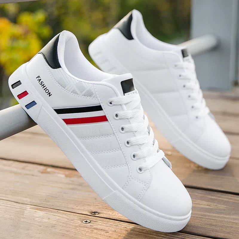 Scarpe sportive casual traspiranti da uomo suola morbida estiva comfort scarpe da corsa per esterni scarpe bianche per studenti scarpe da passeggio sneakers