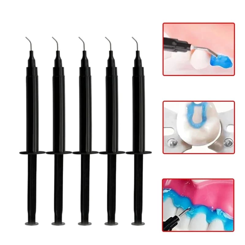 10 pz Gel Protettivo Gengivale da 3ml con Siringhe, Sigillante Gengivale, Protezione per Sbiancamento a Luce Fredda, Cura Orale
