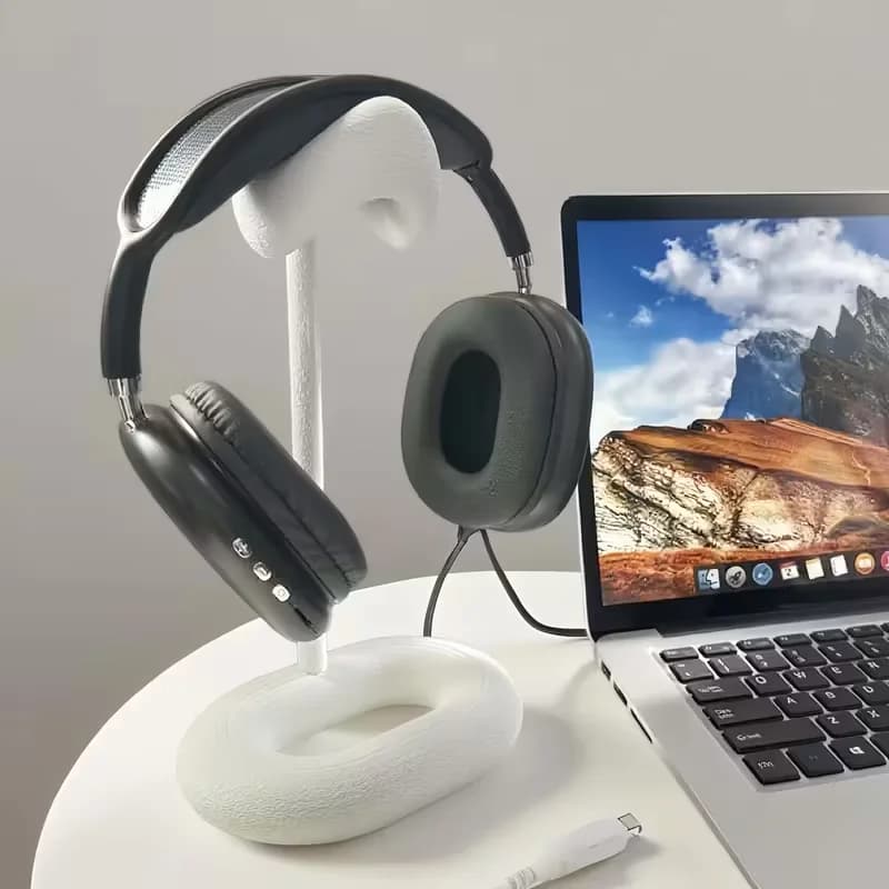Supporto per cuffie in plastica, supporto da tavolo universale per cuffie da gioco, gancio staccabile, non facile da rompere