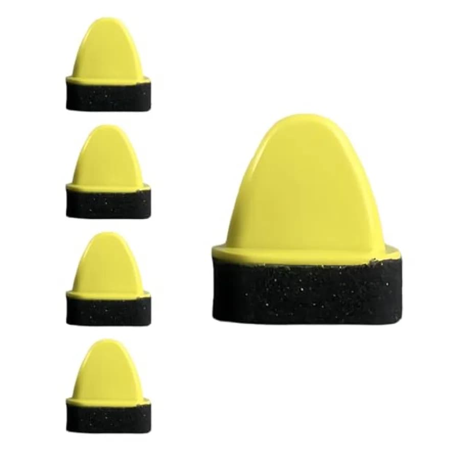 5 Pack Shoe Polish Applicator Sponge Instant Shine Brush for Shoes and Boots Foam Shoe Shine Tool for Leather Boot Polish Appli