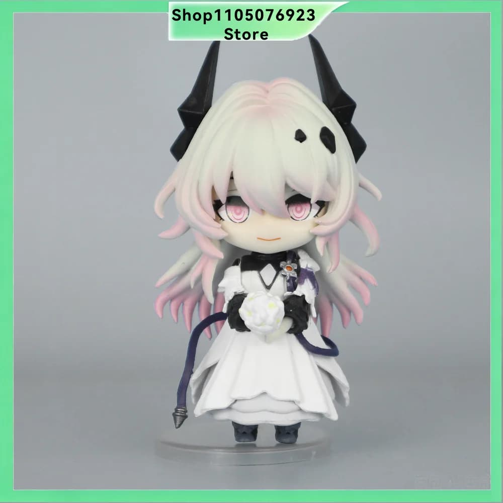 Arknights Civilight Eterna Theresa Q Version Nendoroid Anime Figure Cute Girl PVC Model Desktop Car Ornament Collection Gift