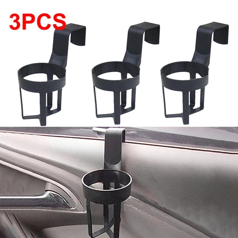 1-6Pcs Car Truck Rack Water Cup Bottle Drink Holder Car Interior Door Window Mount Bracket Auto Drink Bottle Stand Cup Holder