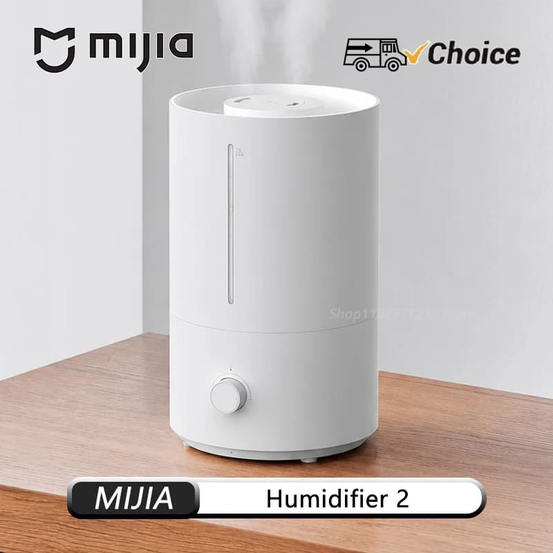 NEW Original MIJIA Humidifier 2 300mL/h Humidification 4L Large Capacity Mist Maker Add Water Home Humidity Control Low Sound