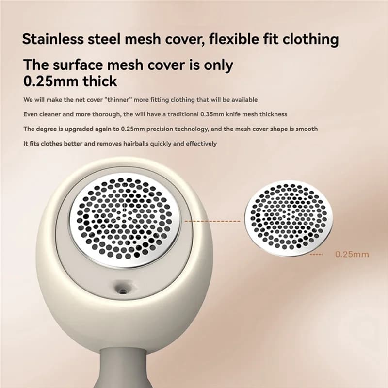 B89B-Limuovi pelucchi per abbigliamento Elettrico Pellet Fluff Remover Ricaricabile portatile Tessuto Hairball Rasoio Rimuove pelucchi