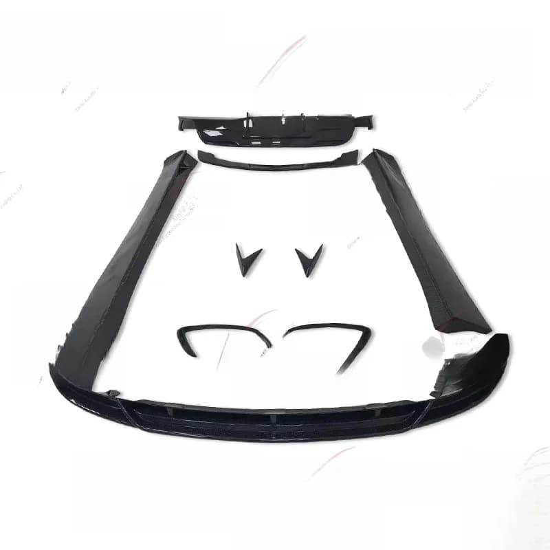 Hot Selling High Quality V Style Carbon Fiber Body Kits With Car Bumpers, Front Lip, Side Skirts, Rear Spoiler And Rear Diffuser