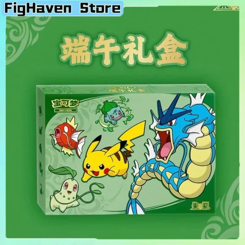 New 2026 Anime Dragon Boat Festival Gift Box Scarlet & Violet Themed Merch Mystery Box Badge Booster Pack Collectible Card Game