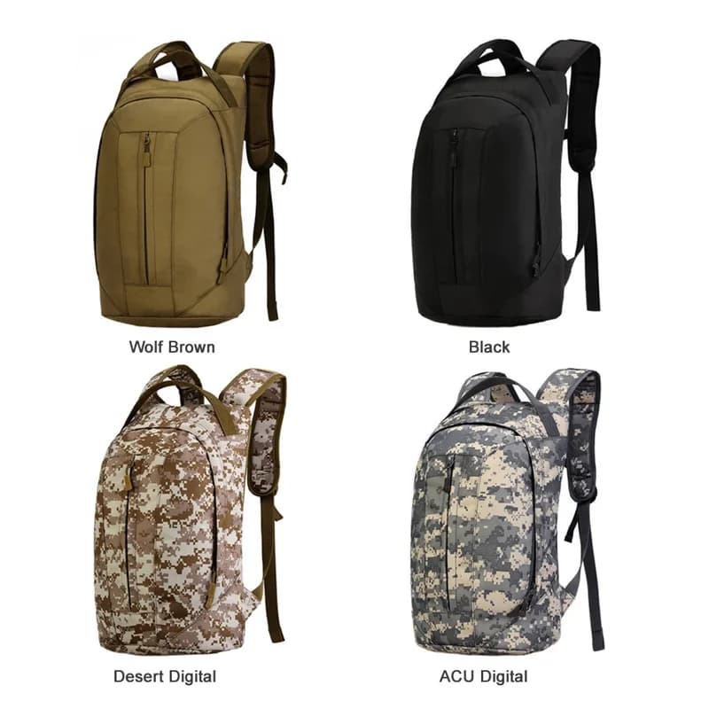 1000D nylon hunting backpack Transport bag for plates 25LMolle lightweight trekking backpack compatible with vest Sports backpack