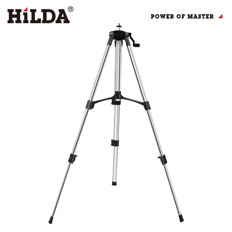 Professional Hilda 1.2M Tripod with Laser level tripod suitable for aluminum tripod with Laser level with 5/8 adjustable
