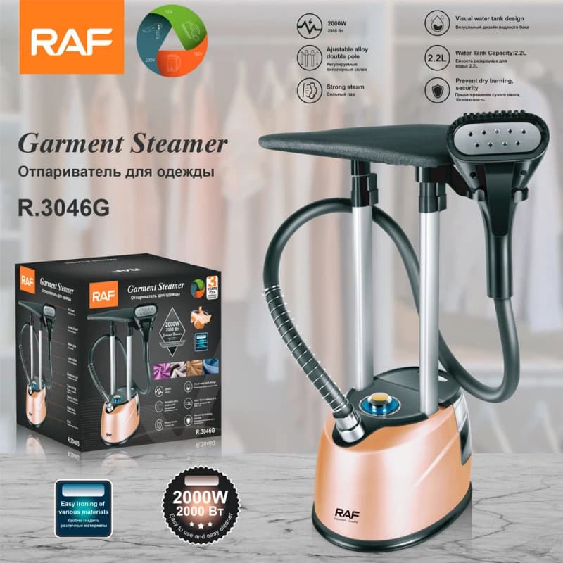 Stiratore a Vapore Verticale RAF per Stirare i Vestiti