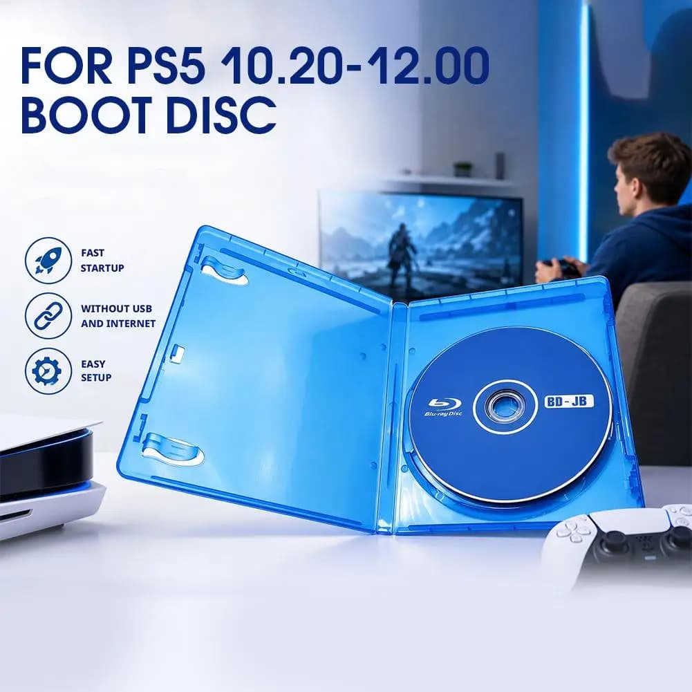 For PS5 Jailbreak Disc 10.20-12.00 BD-JB Disc-Game Accessories