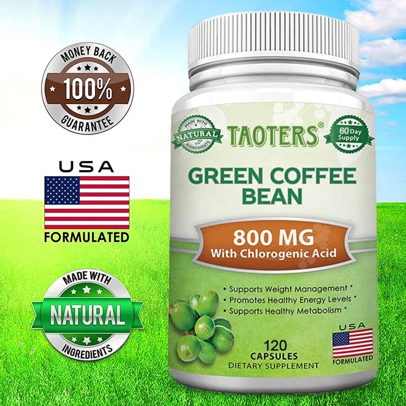 Green Coffee Bean Extract - Supports weight, energy and antioxidant objectives - Vegan, non-GMO
