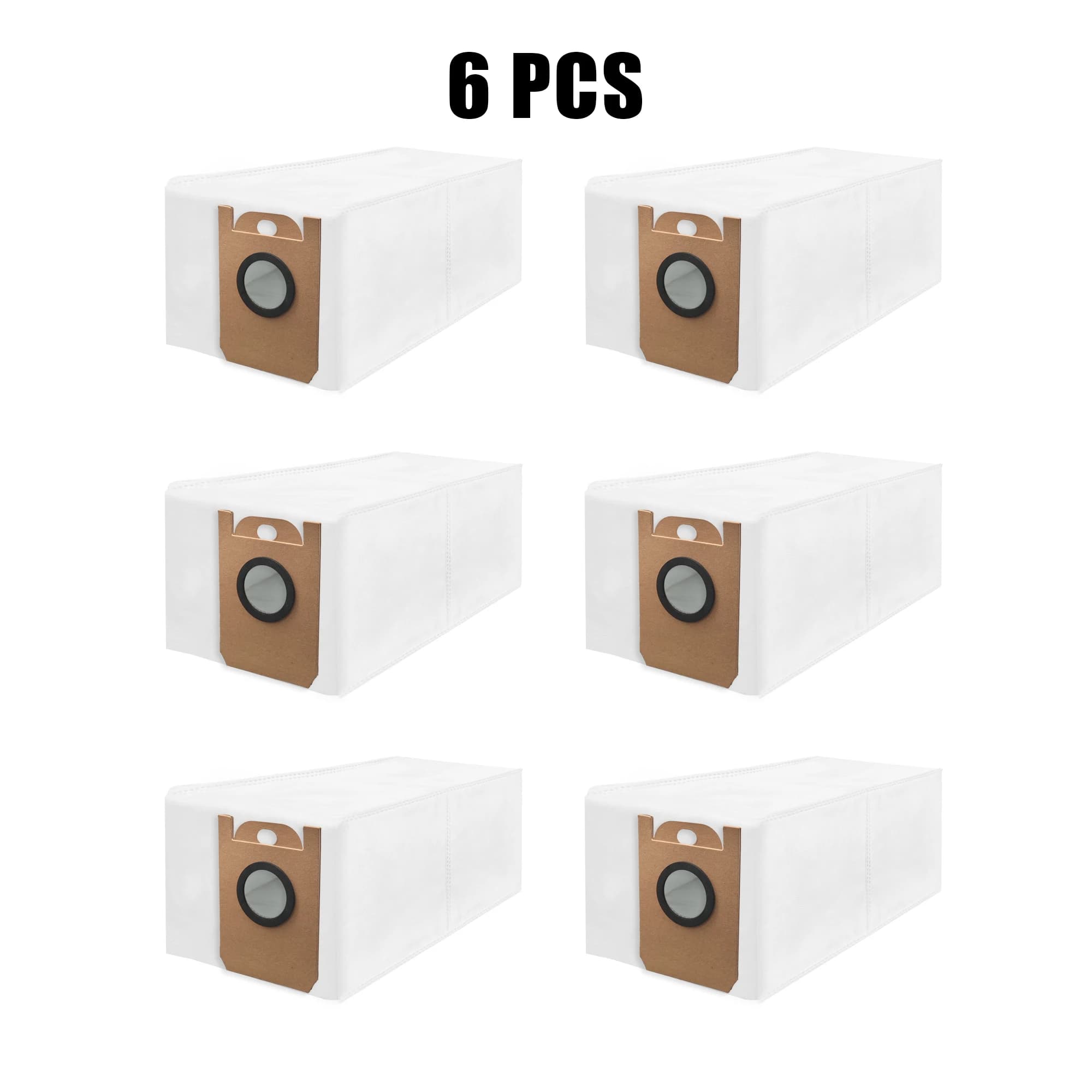 Sacchetto per la polvere compatibile con l'aspirapolvere robot SwitchBot K10+/S1 Plus(W) Confezione di carta di ricambio Accessori di consumo