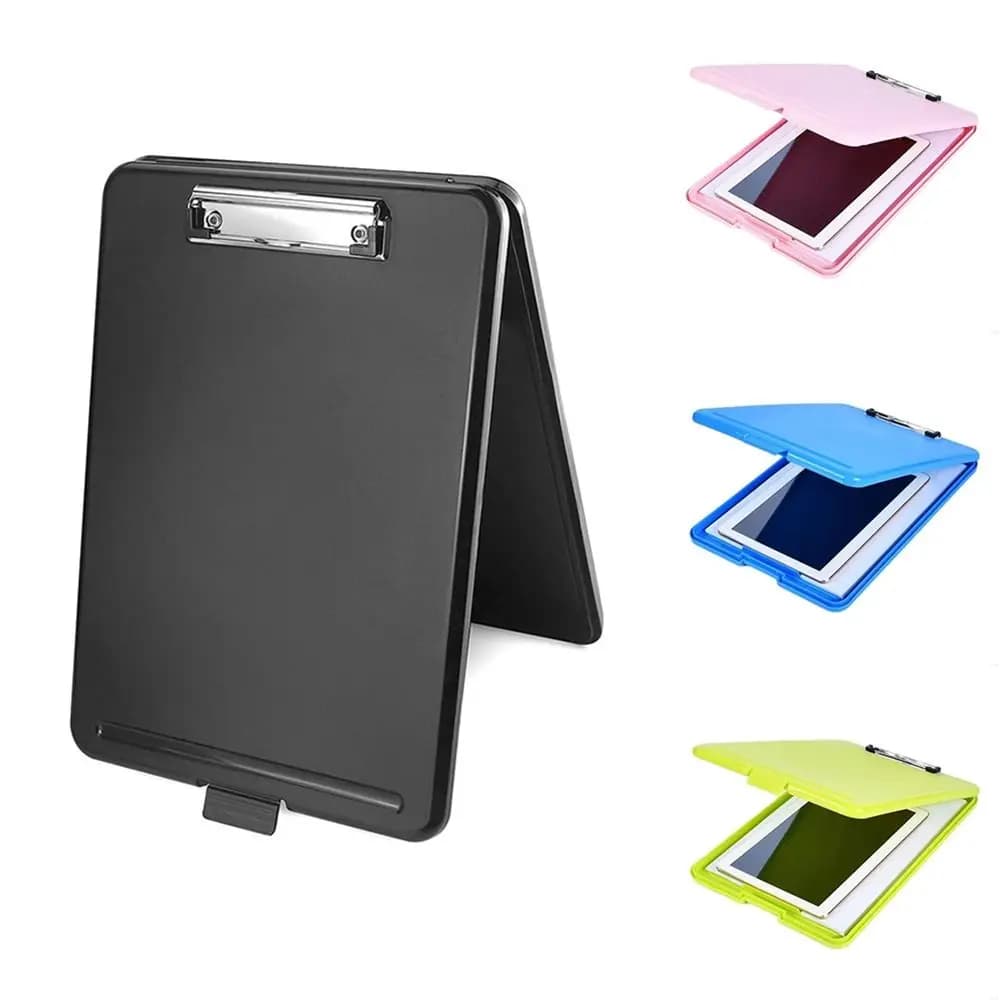 Plastic File Organizer a4 Size Large Capacity Multifunctional File Folder Foldable Waterproof Document Box For Students Teachers