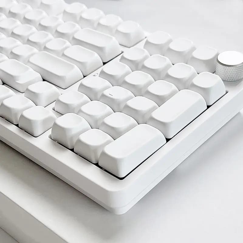 132 Keys Blank Copritasti PBT Profile MOA DIY 61/64/68/71/78/87/100/104/108 ANSI Layout for switch Mechanical keyboard plug