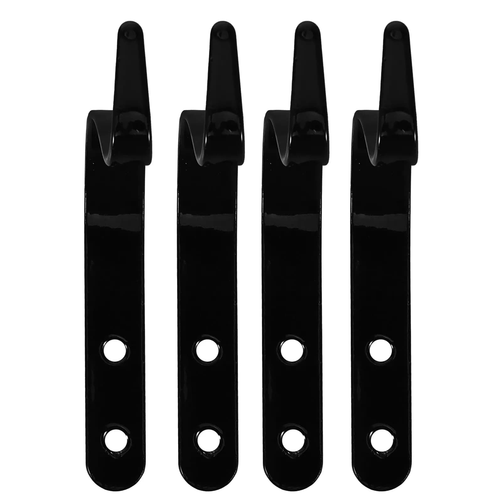 4Pcs Wall Mounted Iron Hooks Hanging Plant Brackets Outdoor Indoor Decorative for Lanterns Bird Feeders Windchimes
