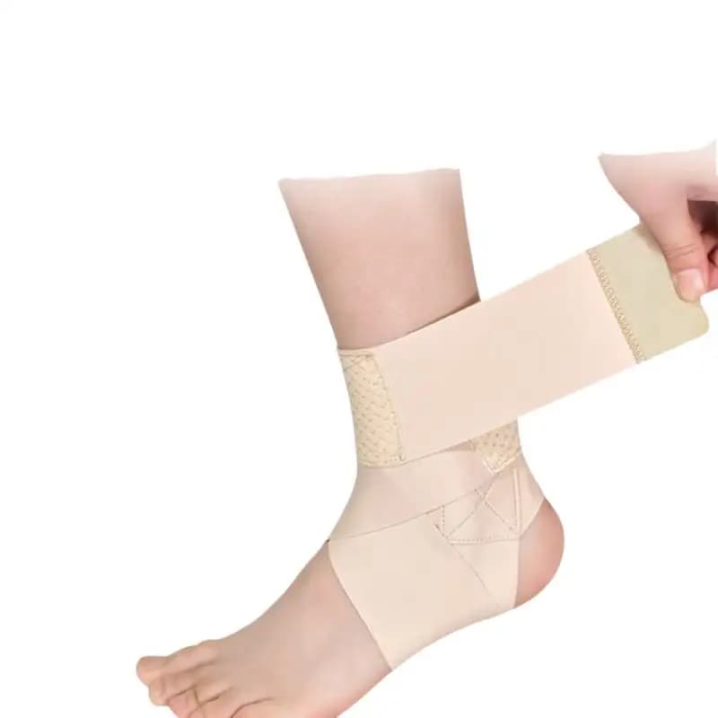 Ankle Support Brace Compression Foot Wrap for Sprained Ankle Walking Hiking Sports Men Women Youth