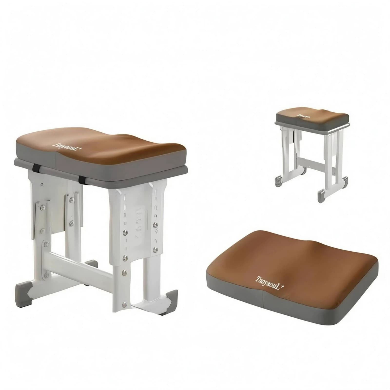 Cuscino in Memory Foam per Seduta con Angoli Arrotondati, Cuscino per Sedia in Memory Foam per Sgabelli Scolastici