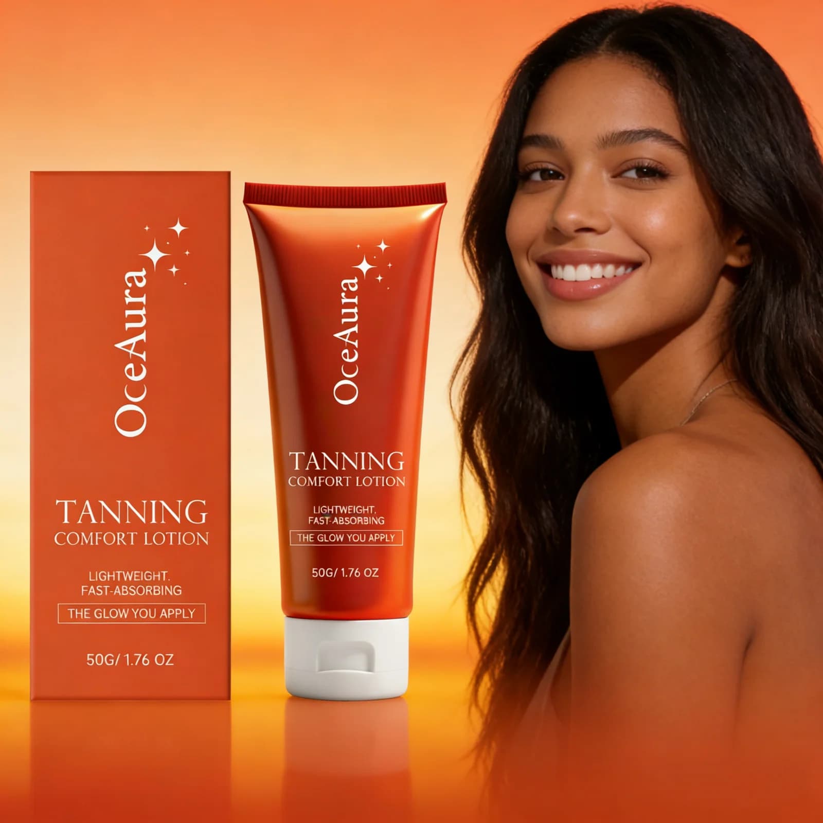 Lozione Autoabbronzante Idratante a Lunga Durata, Nutriente Profonda per un'Abbronzatura Uniforme e Liscia, Assorbe Rapidamente, Lozione Naturale per un'Abbronzatura Senza Sole