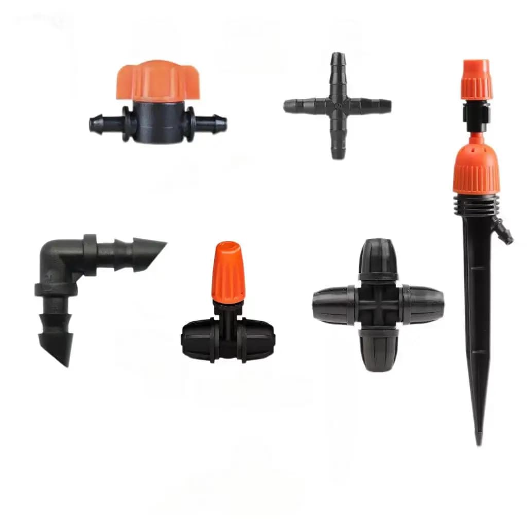Garden sprinkler heads, 47 mm pipe connectors, drippers, Agricultural sprinkler heads, Garden Dropping pipe fittings