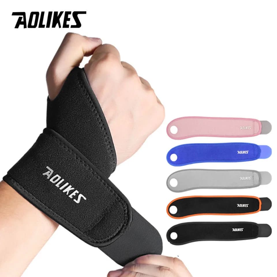 AOLIKES 1PCS Nuovo supporto per il polso per alleviare il dolore al polso da sindrome del tunnel carpale, fasce regolabili per il polso, supporto per il sollevamento pesi