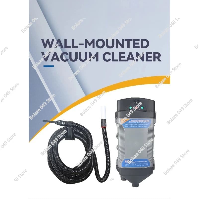 Aspirapolvere Industriale da Parete 2000W con Telecomando, Potente Aspiratore per Auto, Dettagli Auto, Asciugatura Polvere e Aria