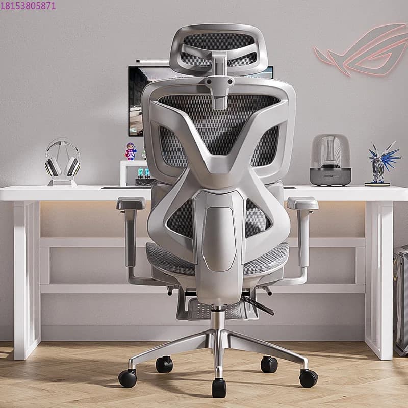 Sedia ergonomica Sedia per computer di casa Comoda pausa pranzo sedentaria Cuscino del sedile cavo Apprendimento degli studenti
