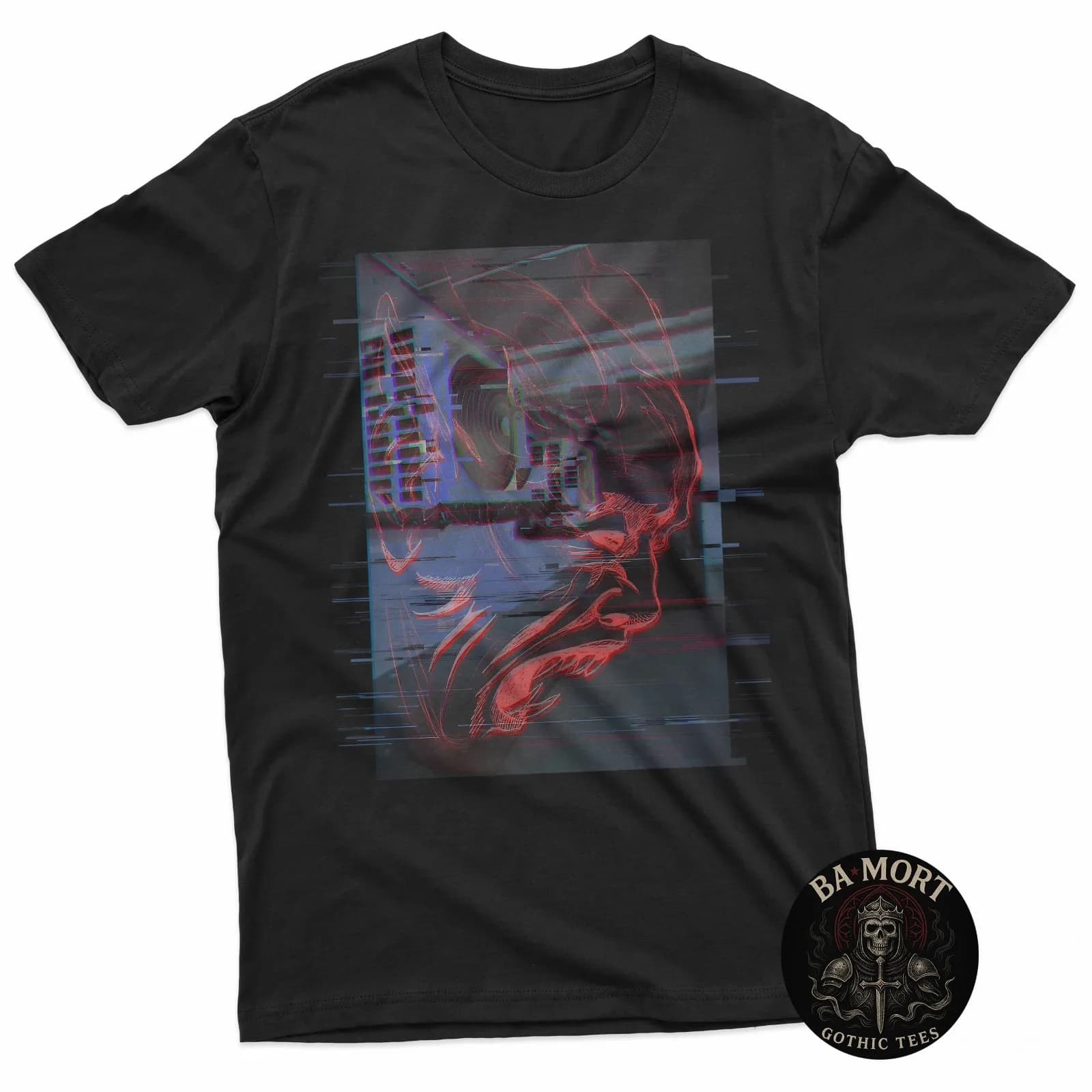 T-shirt Horror Glitch Demon, abbigliamento, scarpe e accessori | Uomini | Abbigliamento da Uomo | Camicie | T-shirt