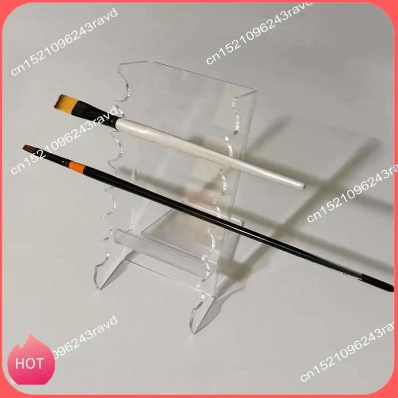 Porta pennelli per trucco HOT-acrilico Portapenne per espositore Porta pennelli per trucco Organizzatore per pennelli