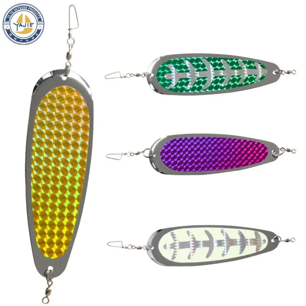 2023 Adjustable Weight Tlapia fishing Flasher trolling lure flasher Metal Diver Plate Fish Trap Deep Artificial Bait stable