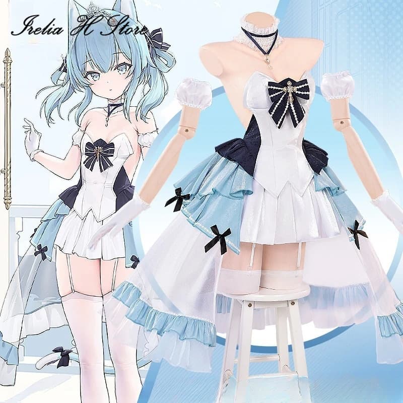 Irelia H Store Azur Lane IJN Suzunami Cosplay costume Game IJN Suzunami Dress exy Lingeries Private Photo Shoot Female