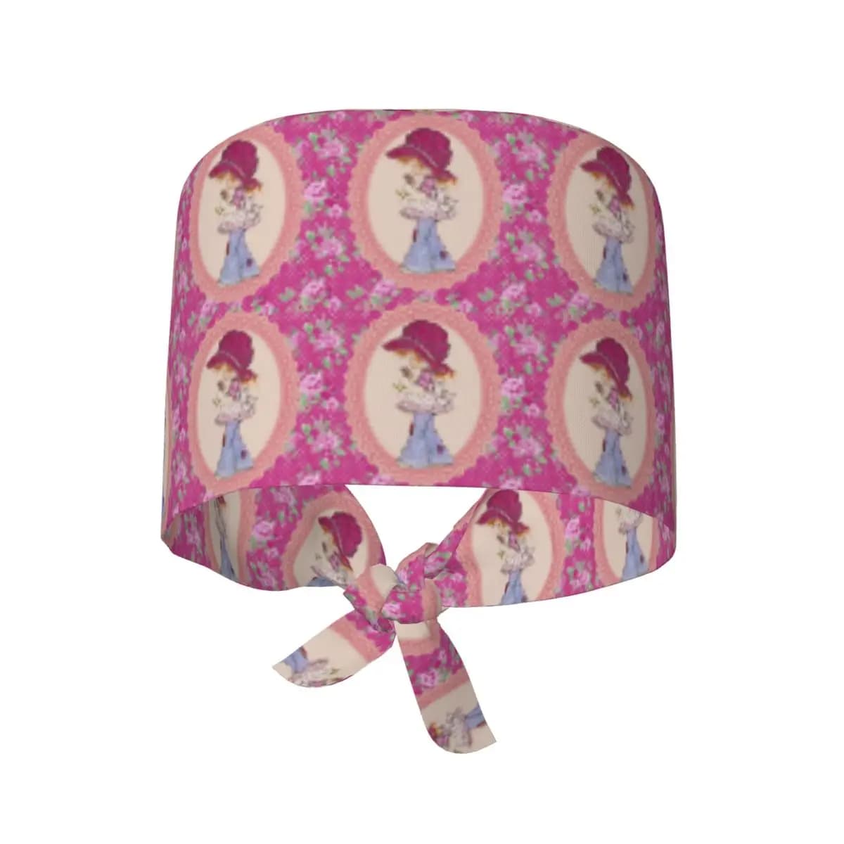 Kawaii Sarah Kay Scrub Hat Doctor Working Surgical Cap Men Women Adjustable Nursing Caps for Dentist